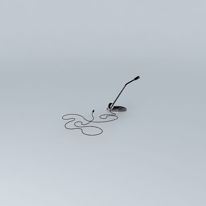 Microphone Free 3D model_3