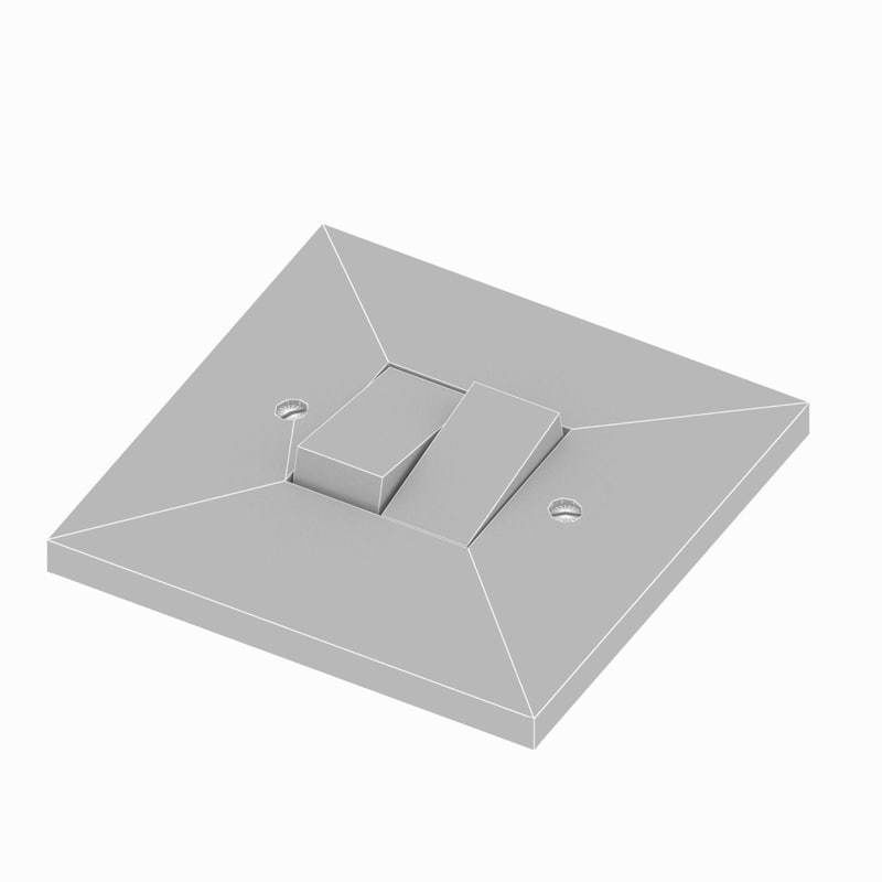 Light switch low-poly Free low-poly 3D model_3