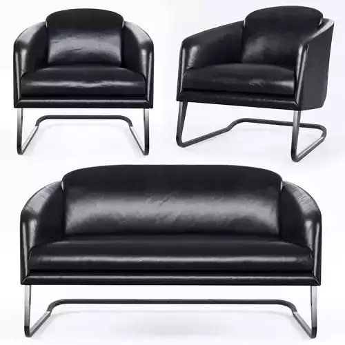 Patrick Jouin Lou Chair and Sofa