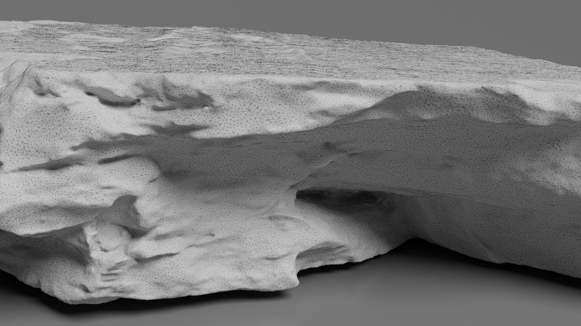 Slate Rock 3D model_8
