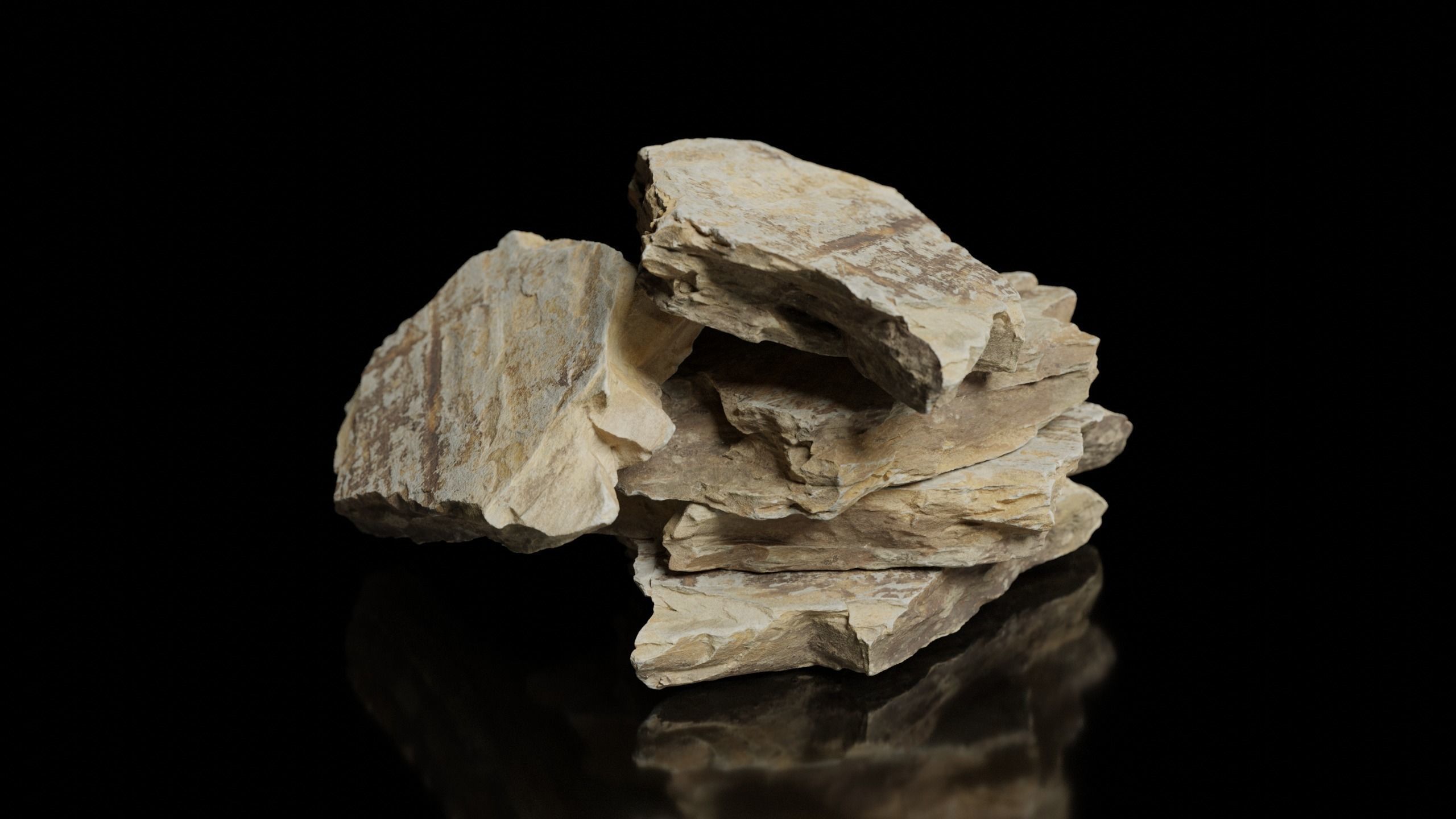 Slate Rock 3D model_1