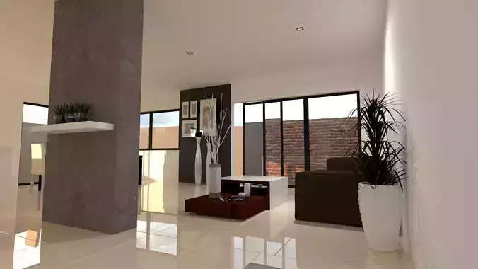 KITCHEN - INTERIOR - RENDER