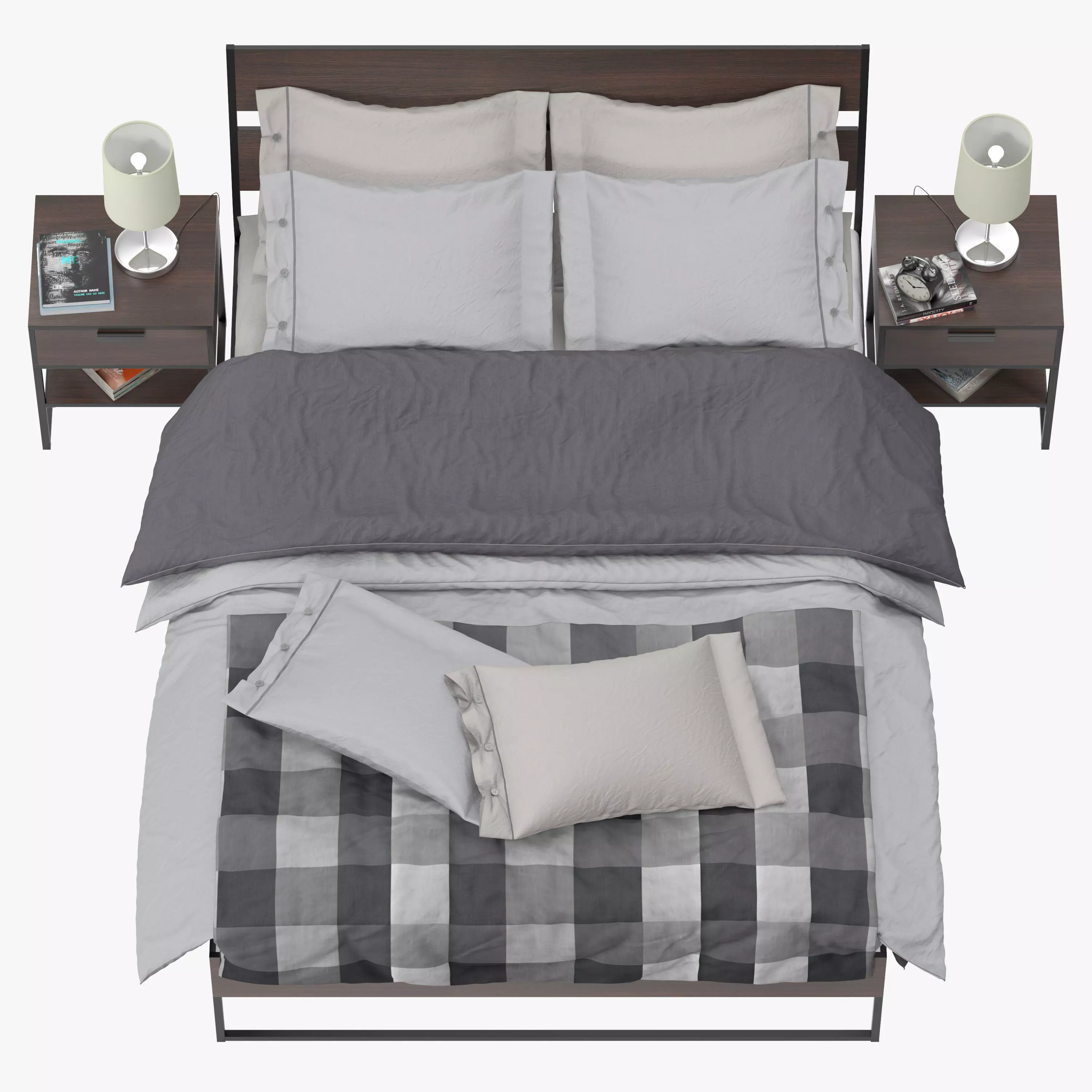Trysil Bed 3D model_0
