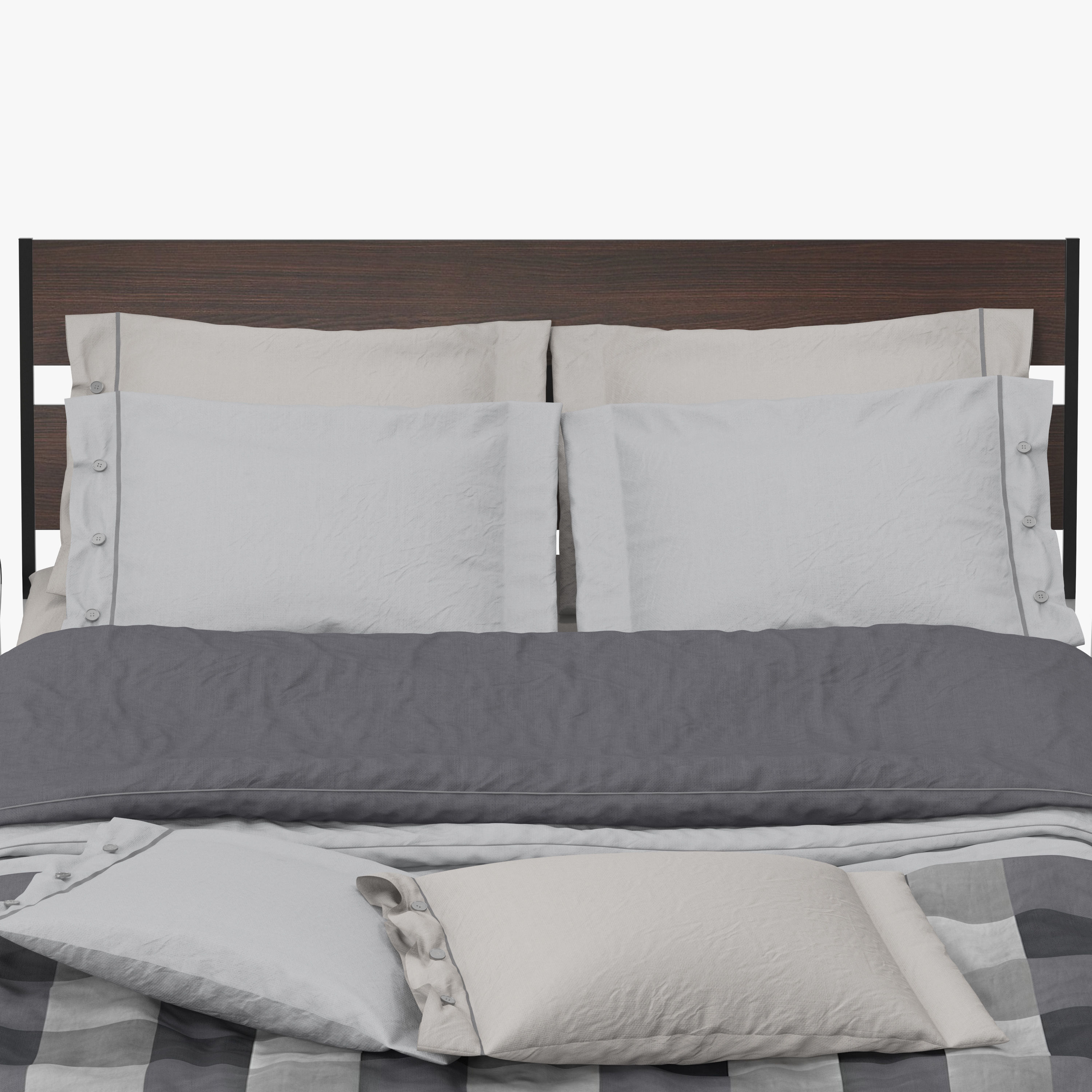 Trysil Bed 3D model_9