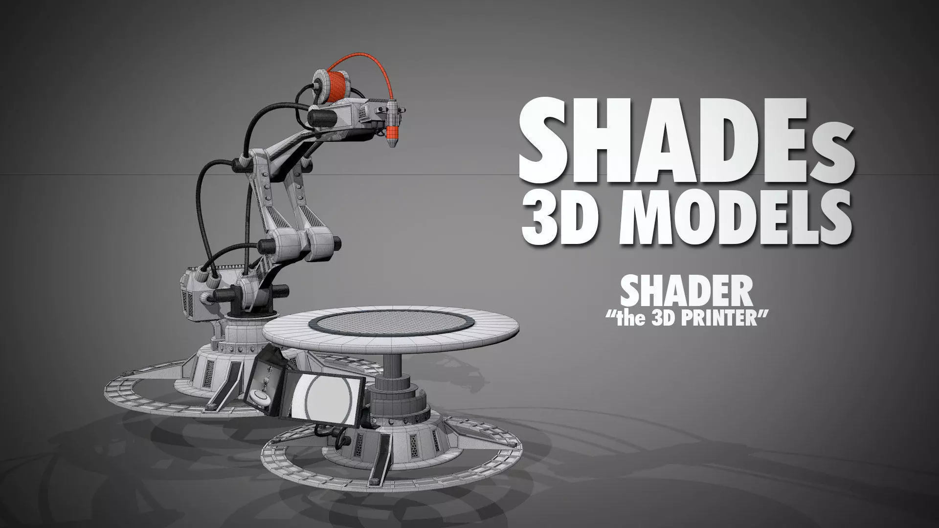 Shader the 3D printer 3D model