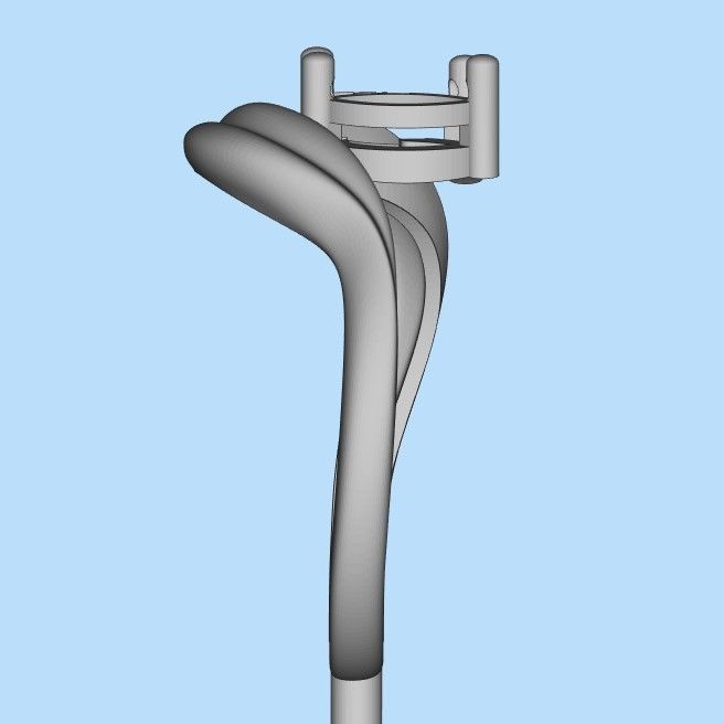 Women  Ring with 2 marquise and diamonds 3dm stl 3D print model 3D print model_23
