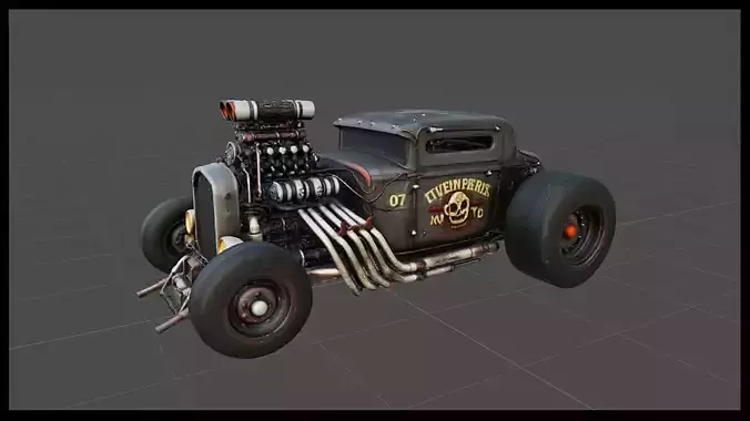 Game Car Model High Quality