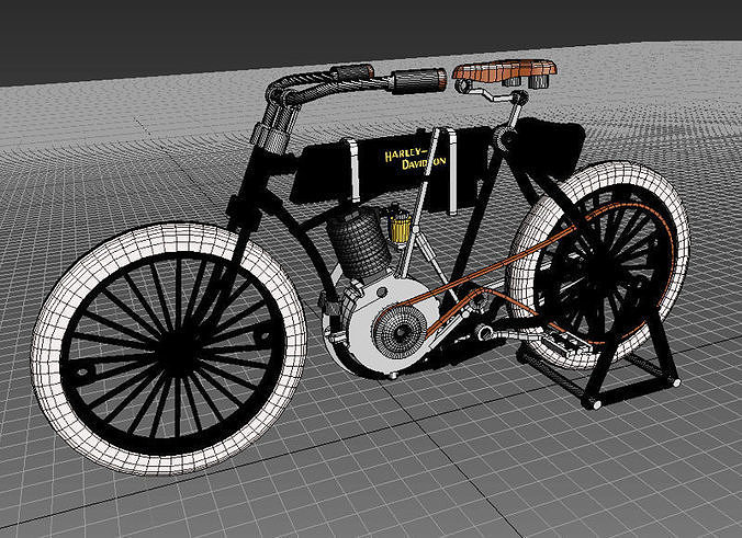 Harley 1903 3D print model