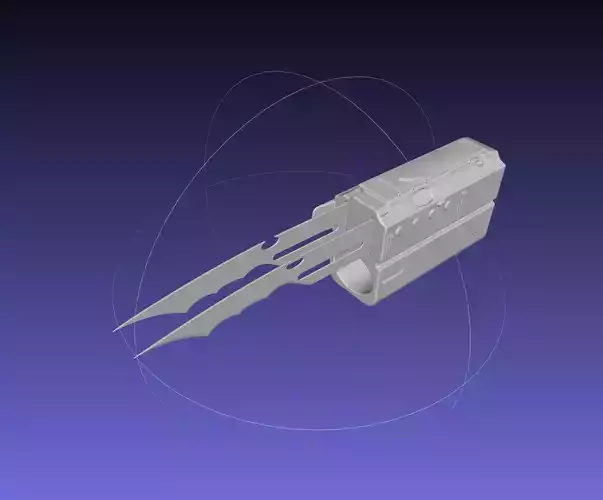 Predator Wrist Blade Weapon Model 3D print model