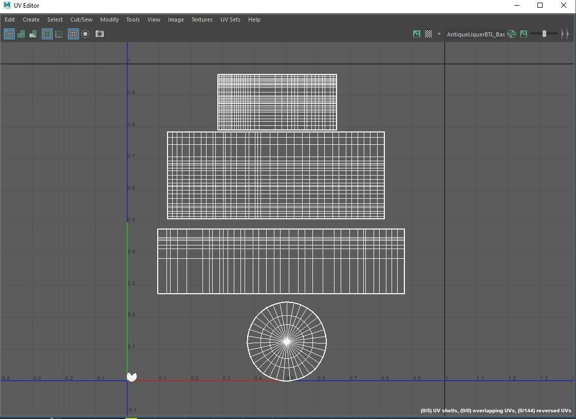 Antique Terracotta Whisky Jar with two cups 3D model_6