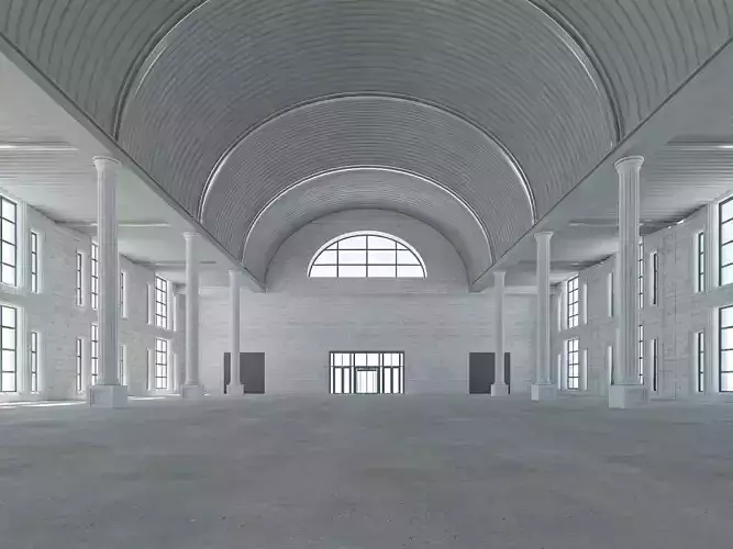 Warehouse Hall 3D model