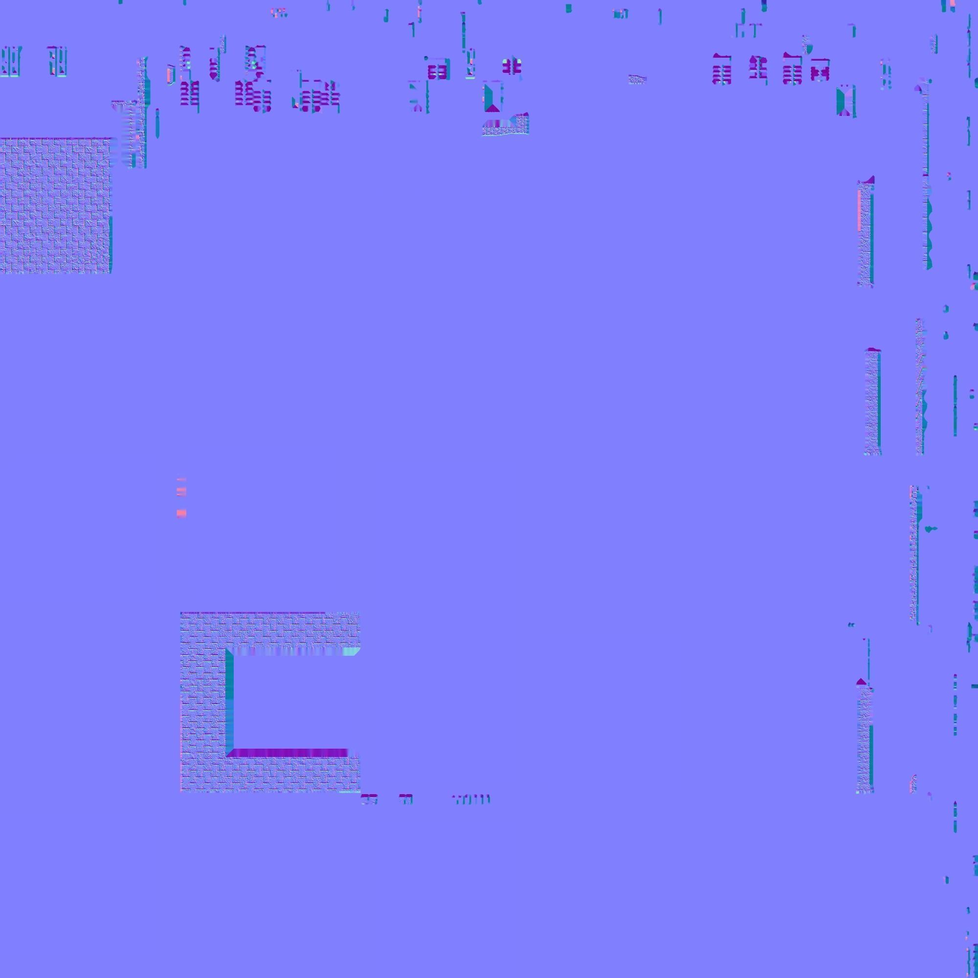 BAROQUE BARRACK 1750 Low-poly 3D model_4