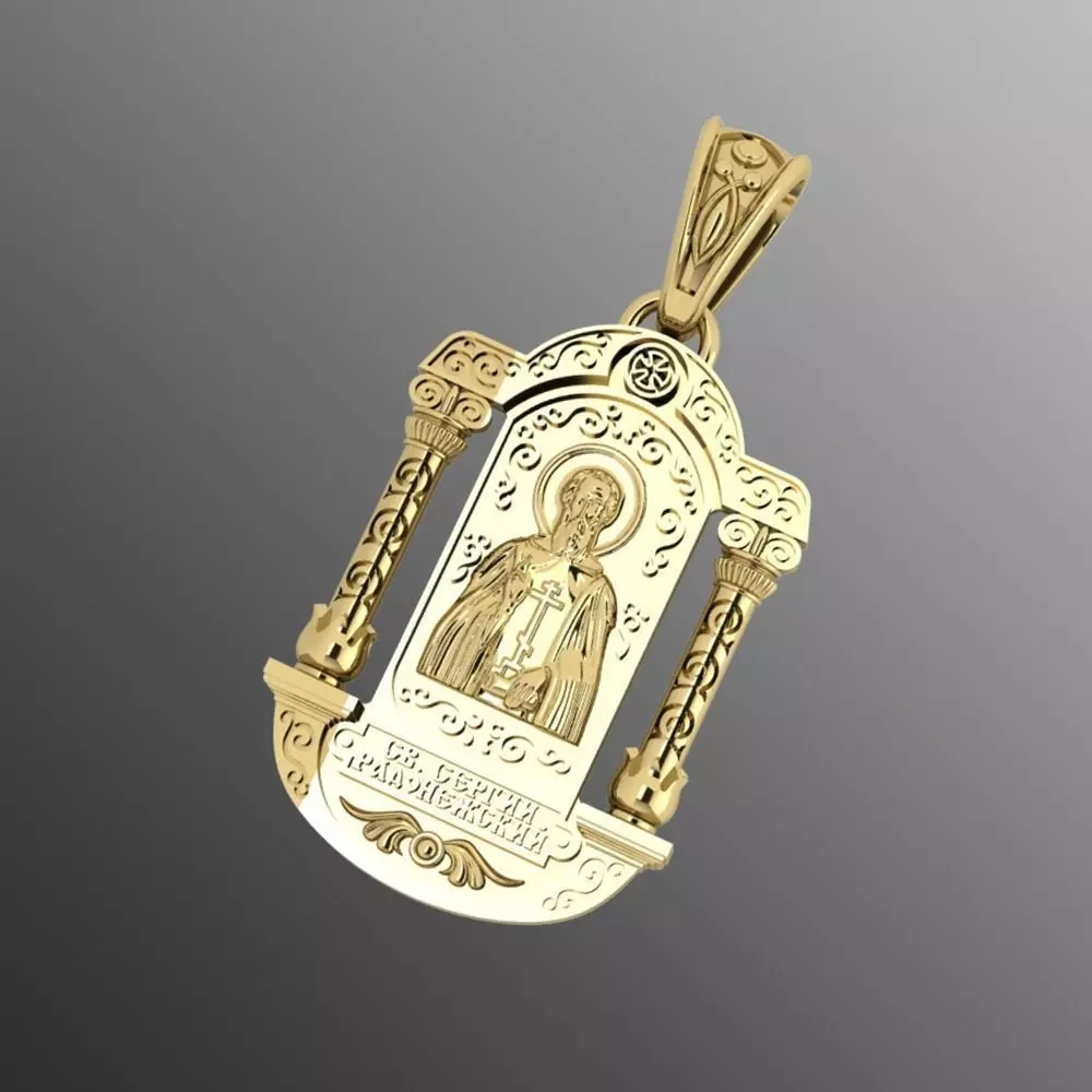 Pendant od 18 3D print model