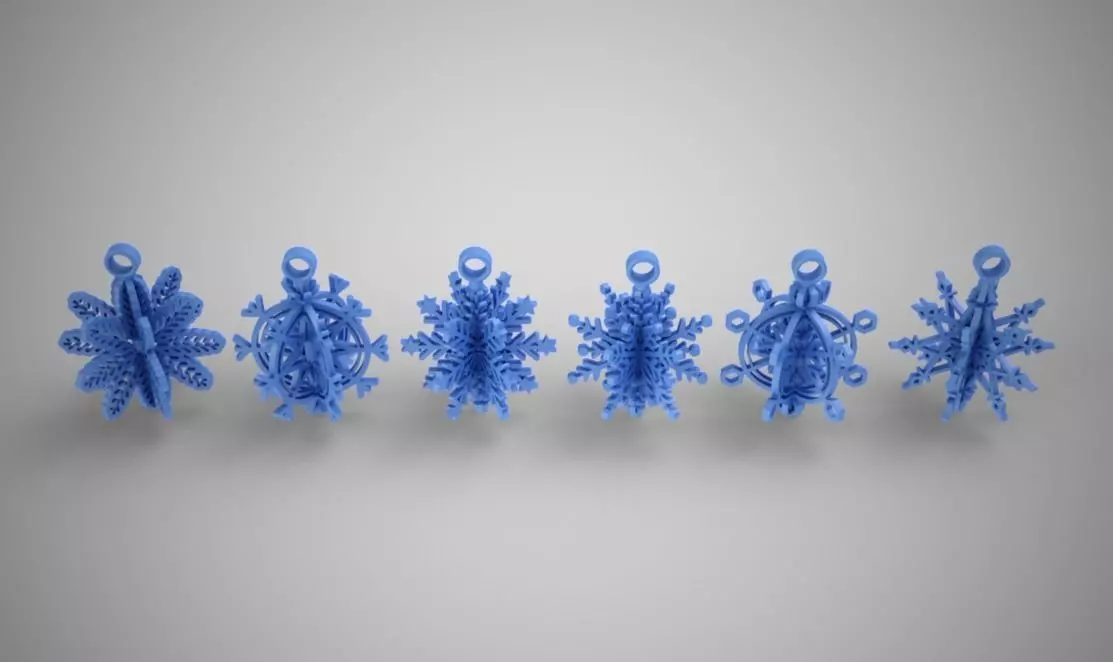 Christmas Ornaments 3D print model_0