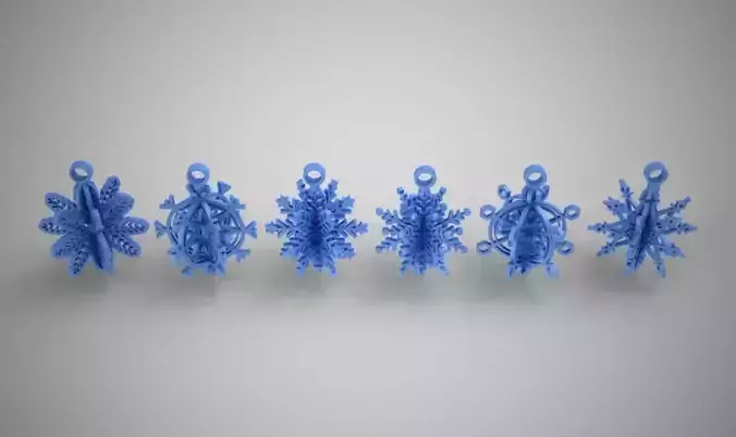Christmas Ornaments 3D print model