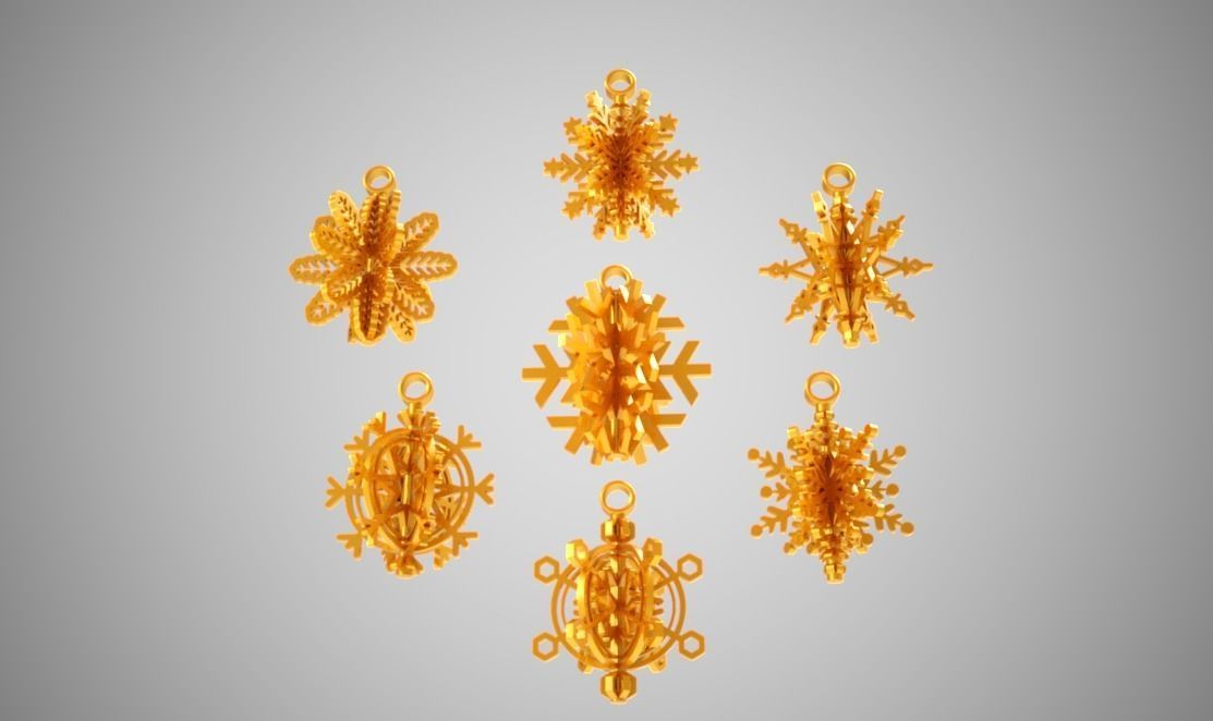 Christmas Ornaments 3D print model_4