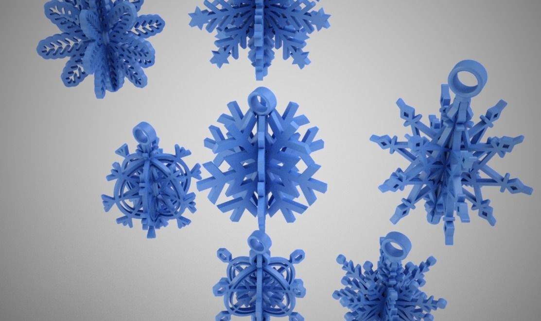 Christmas Ornaments 3D print model_8