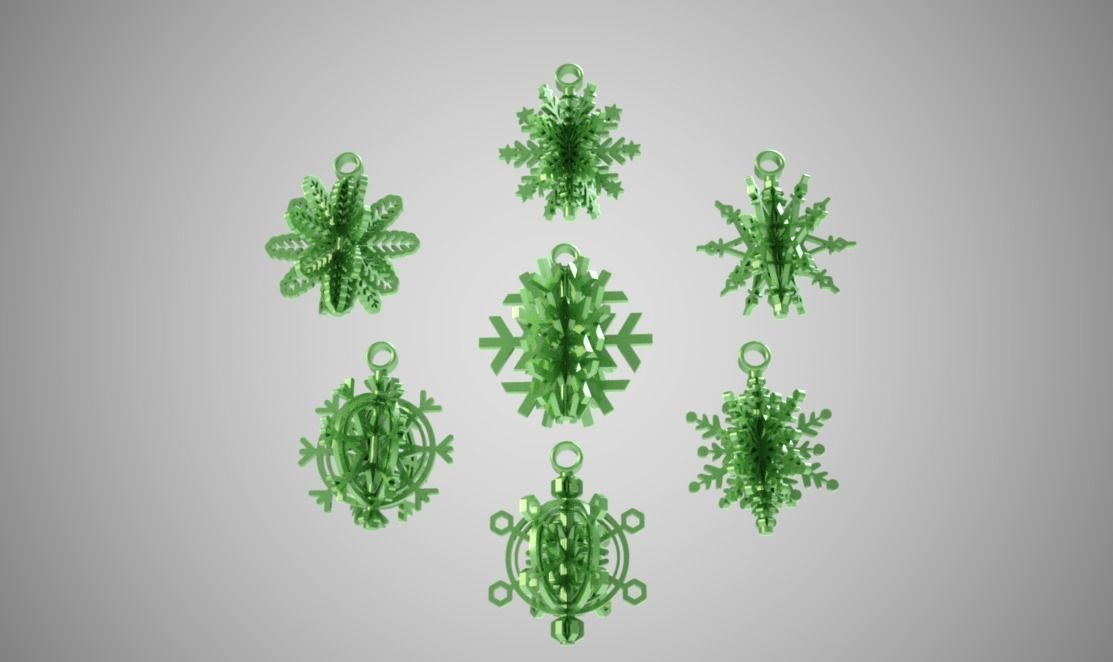 Christmas Ornaments 3D print model_5