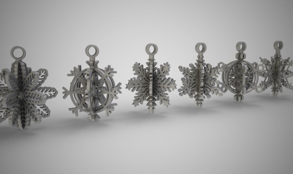 Christmas Ornaments 3D print model_1