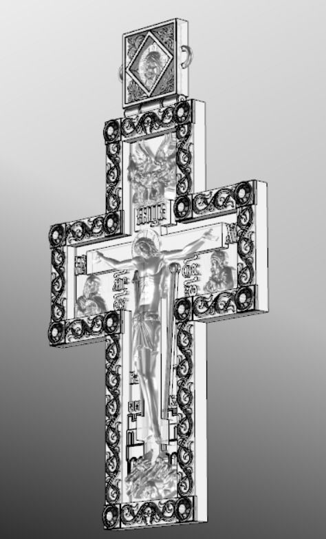 Cross lk 4 3D print model_14