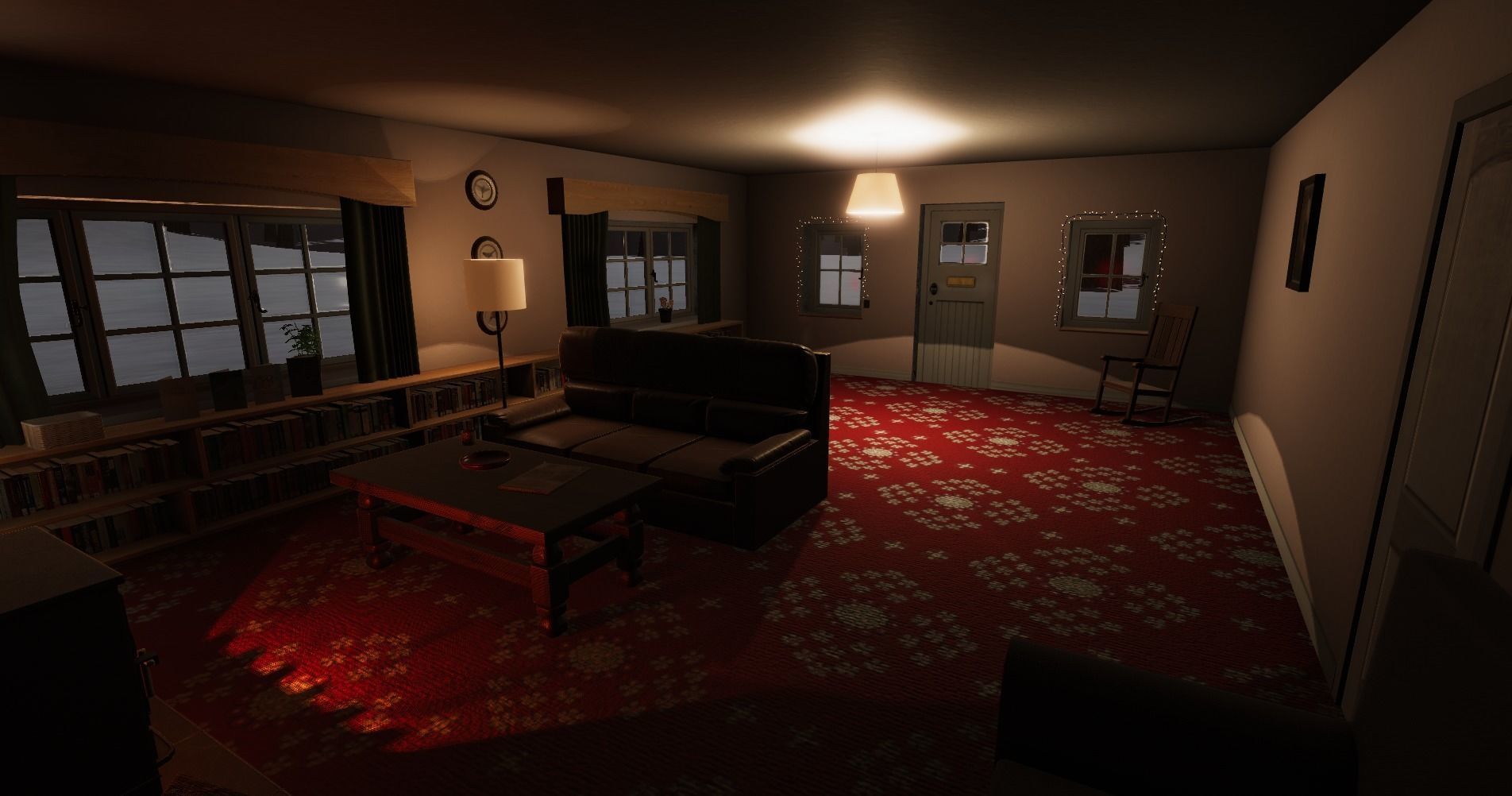 Cosy Christmas Scene for Unity Low-poly 3D model_10