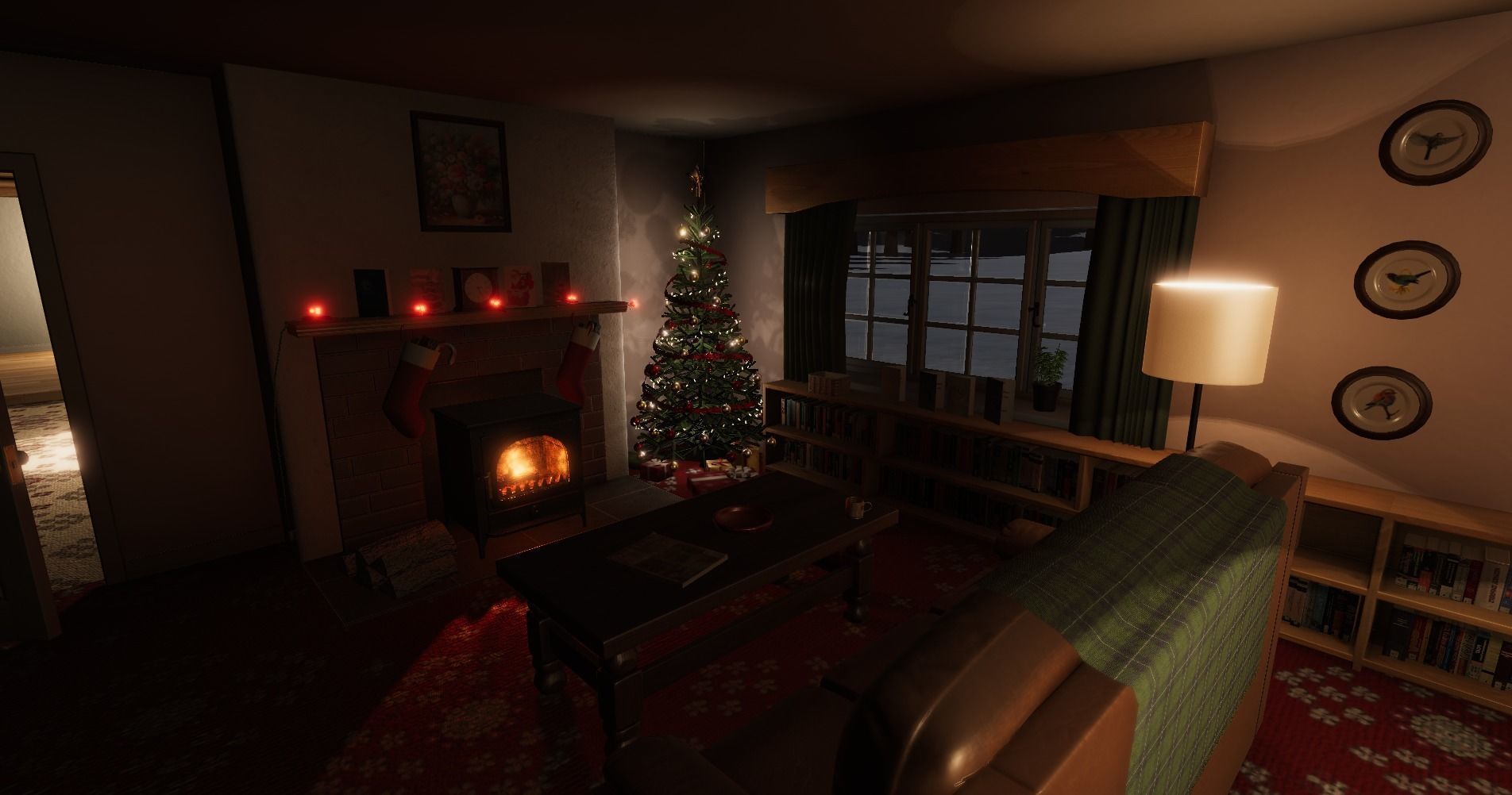 Cosy Christmas Scene for Unity Low-poly 3D model_1