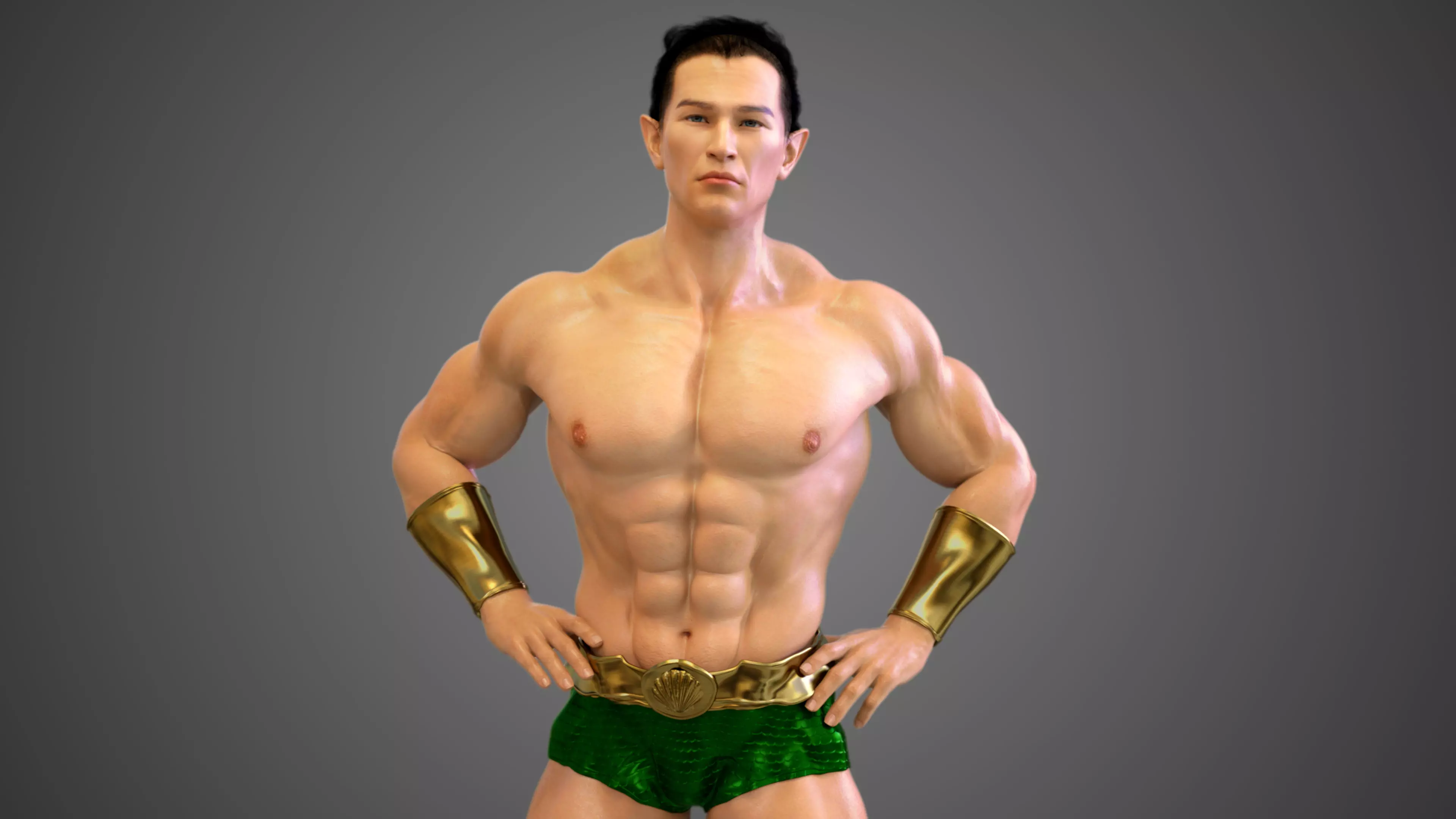 Namor The Sub-Mariner 3D model_0