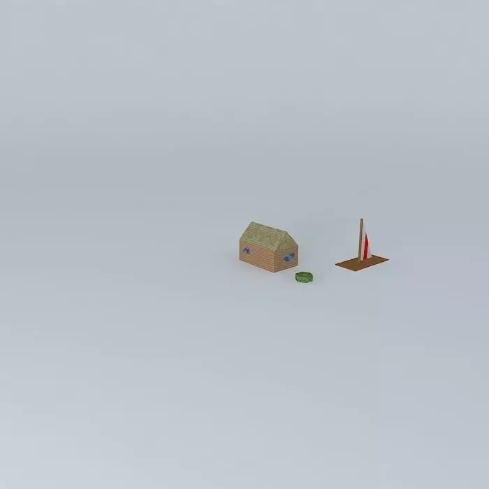 simple island Free 3D model
