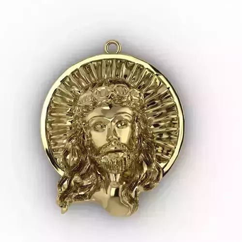 Jesus god pendent -01