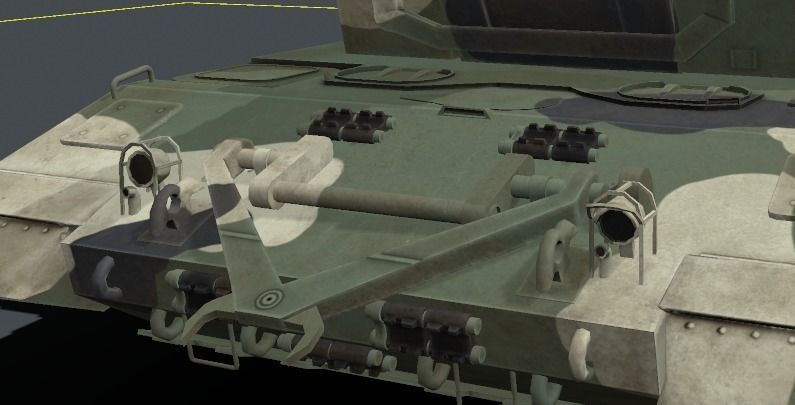 Koalitsiya-SV  2S35  Low-poly 3D model_1