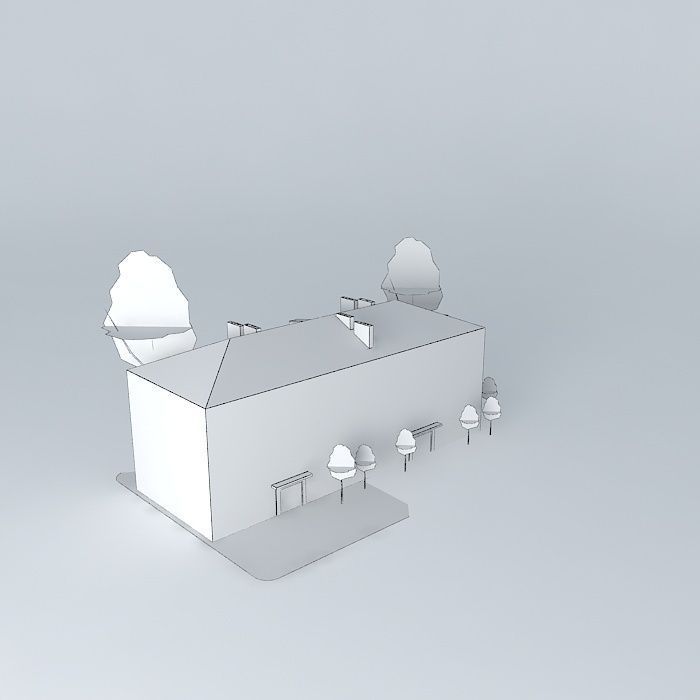 Riga, Ieriku 30 Free 3D model_4