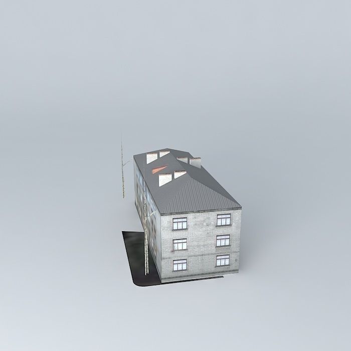 Riga, Ieriku 30 Free 3D model_2