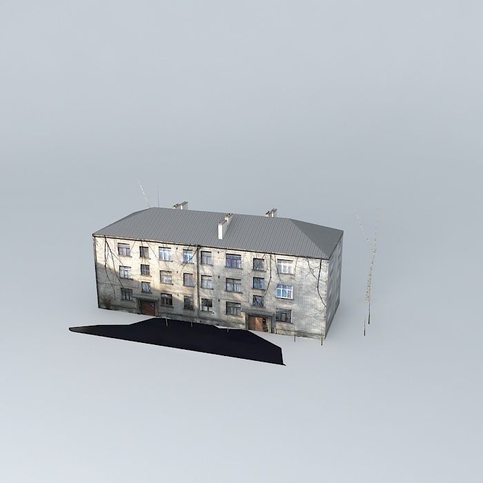 Riga, Ieriku 30 Free 3D model_1