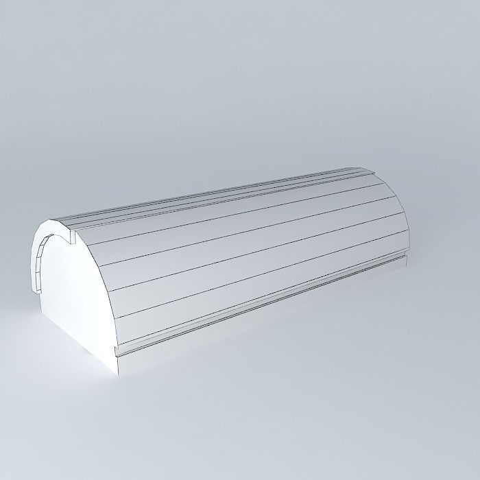 Protective box (type 1). Statoil Fuel Retail, Riga, Latvia Free 3D model_4