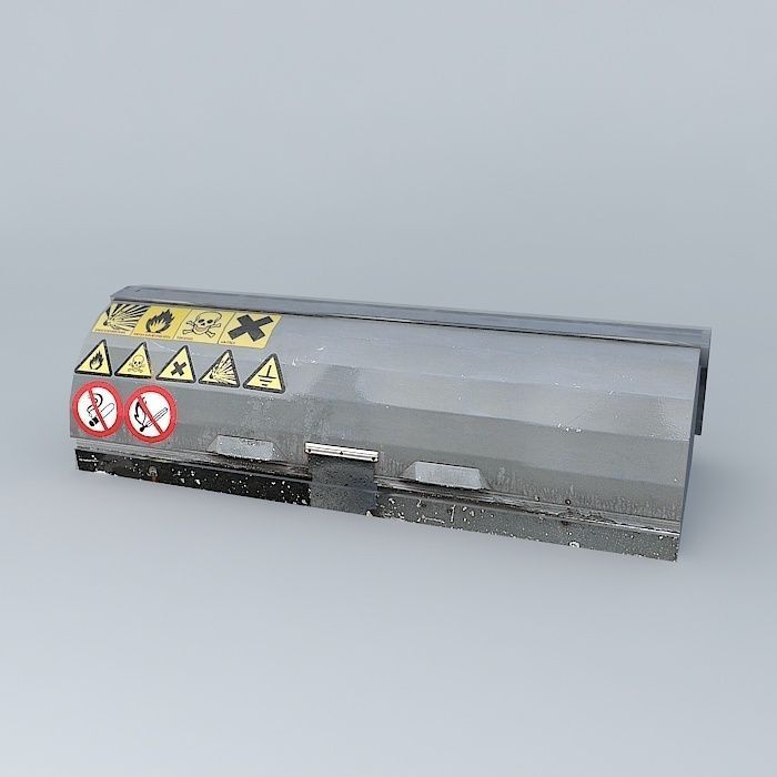 Protective box (type 1). Statoil Fuel Retail, Riga, Latvia Free 3D model_1