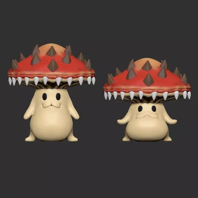 Mushroom STL for 3DPrint 3D print model
