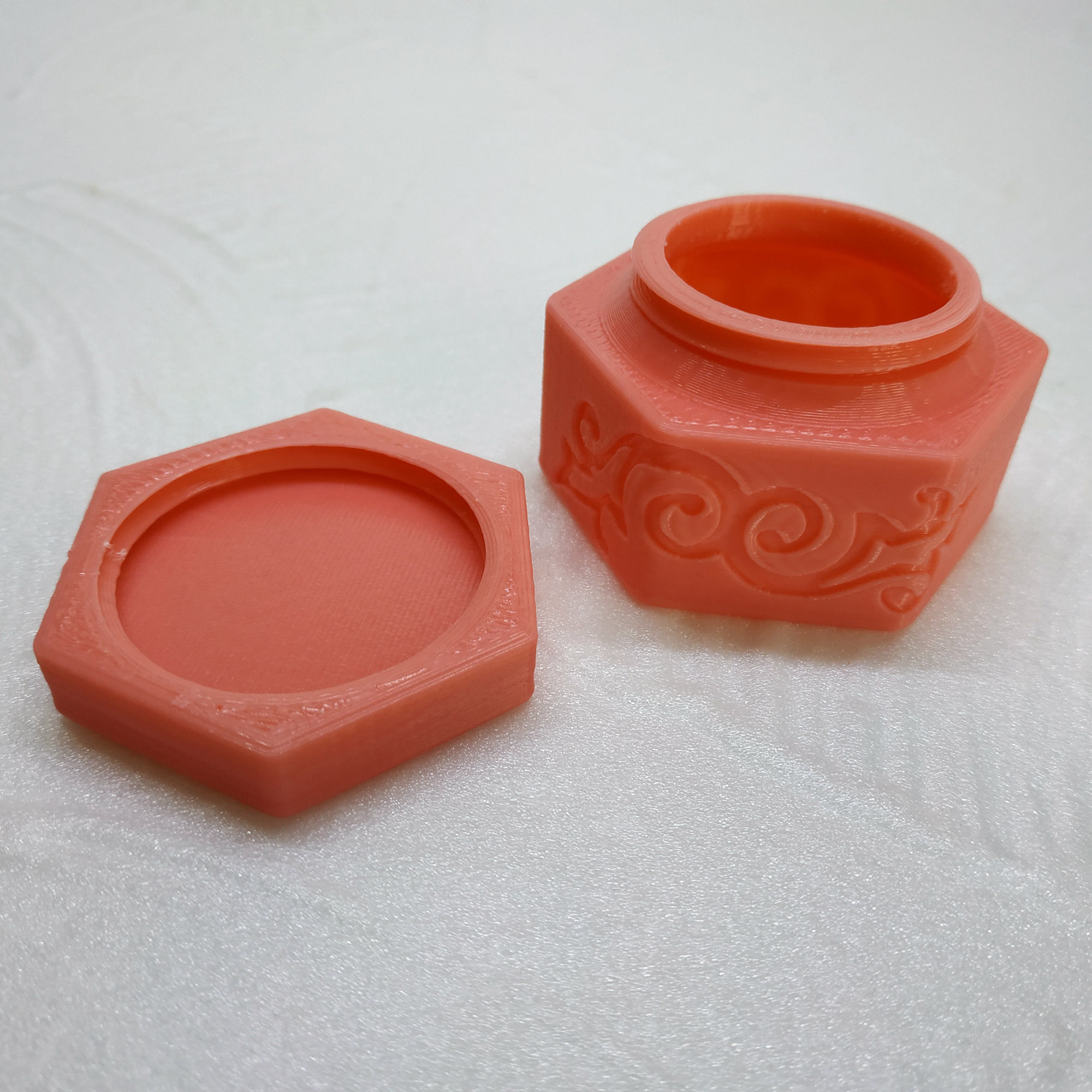  3d printed Coral box 3D print model_3