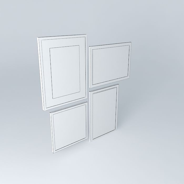 MIXED COMPOSITION 01 Free 3D model_3