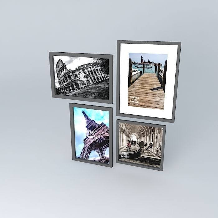 MIXED COMPOSITION 01 Free 3D model_1