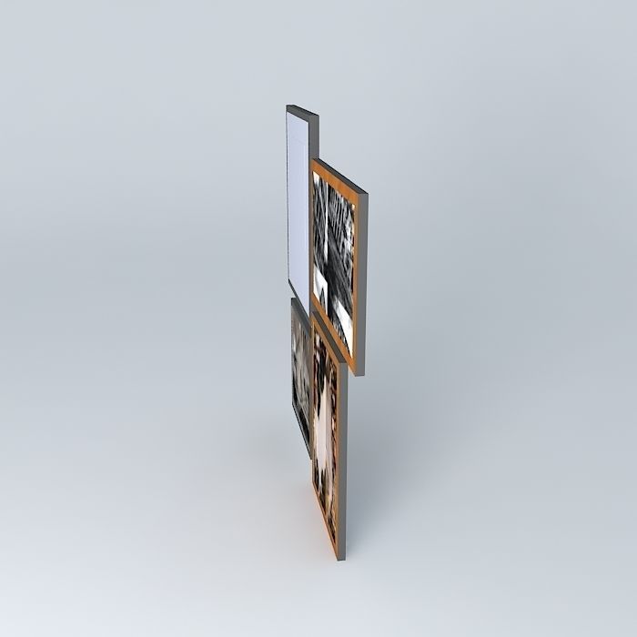 MIXED COMPOSITION 01 Free 3D model_2