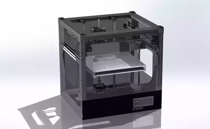 3D PRINTER-MODEL-CAD-DESIGN-3D YAZICI-SOLIDWORS AND STL DATA  3D model