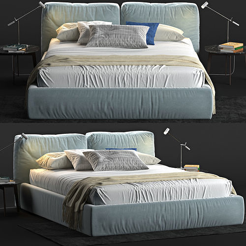 Bed Brick Novamobili 3D model