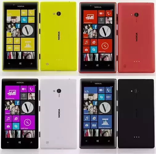 Nokia lumia 720 Collection 3D model