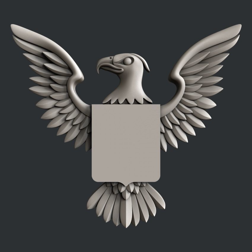 3d STL models for CNC router Eagle 3D model_2
