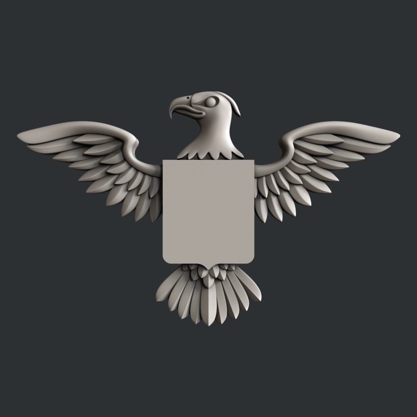 3d STL models for CNC router Eagle 3D model_6