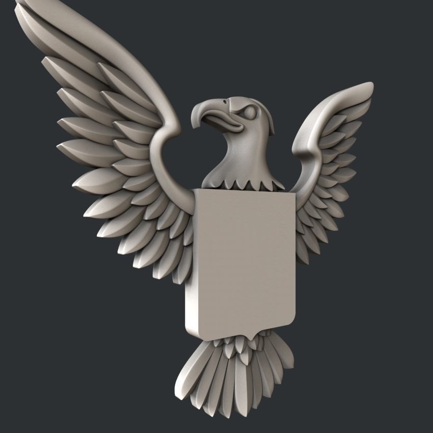3d STL models for CNC router Eagle 3D model_1