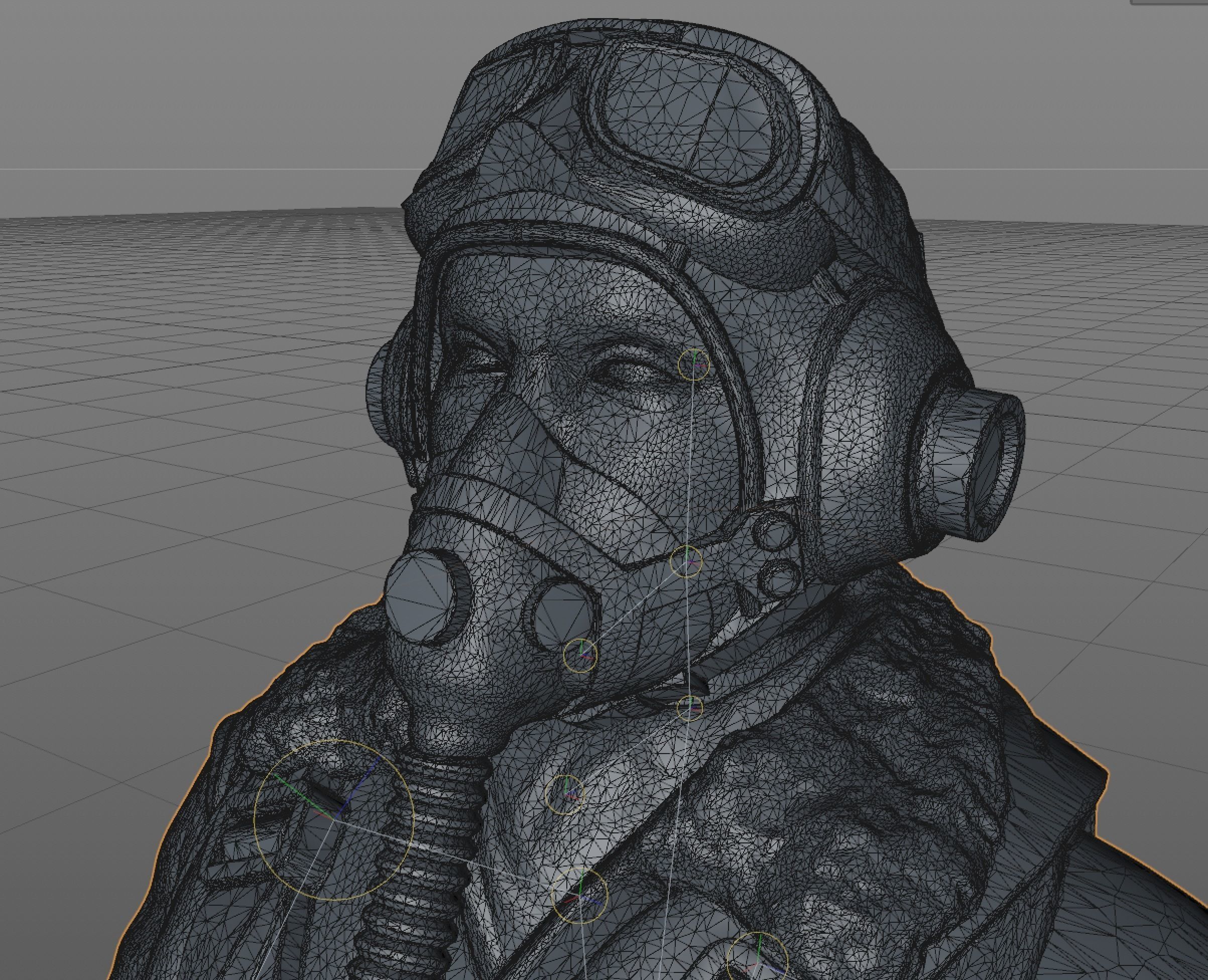 Spitfire Pilot 3D print model_3
