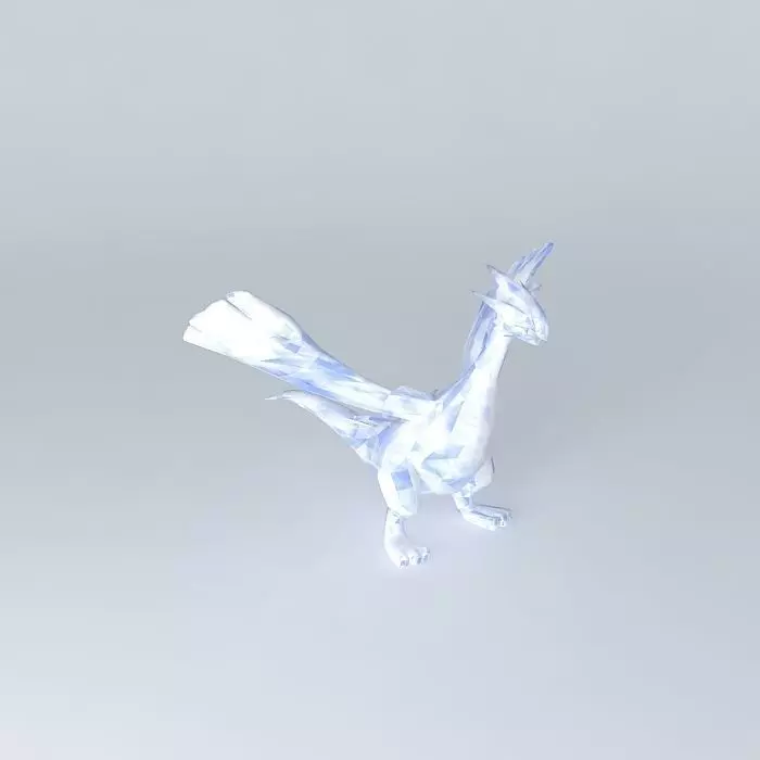 Glass Lugia Free 3D model_0