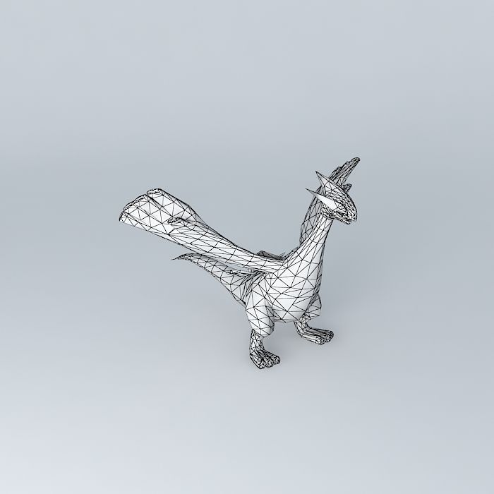 Glass Lugia Free 3D model_3