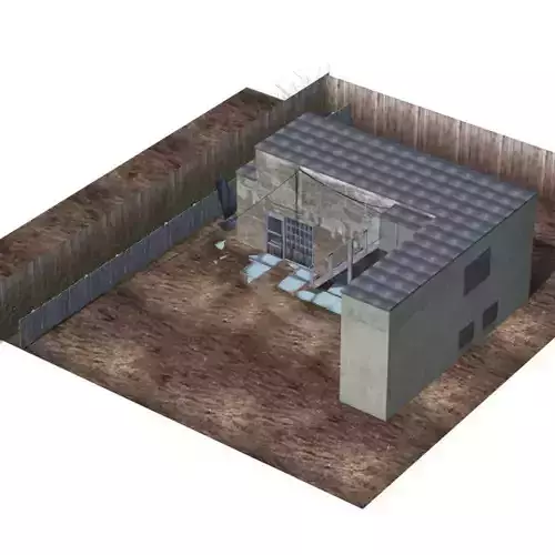 Backyard Building 3D model